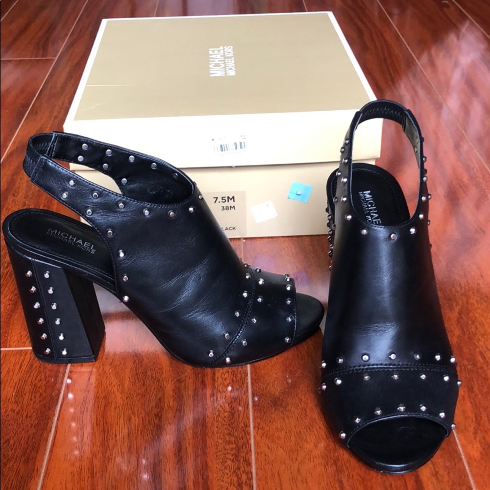Michael Kors Astor Open Toe Bootie